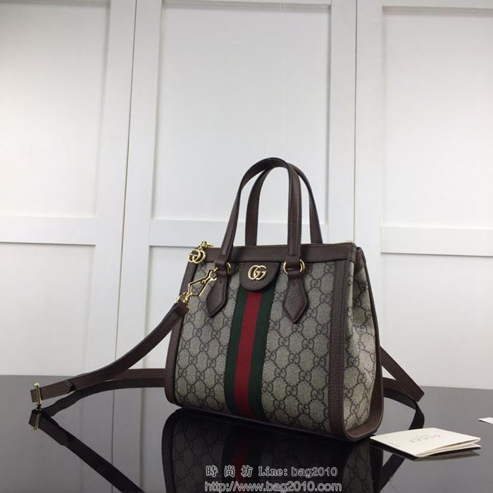 GUCCI古馳 新款 專櫃品質 原單 547551啡 手提 單肩斜挎包 托特包HY1445